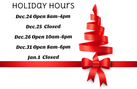 holiday hours